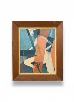 Painting Signed C. Jacobson 1968